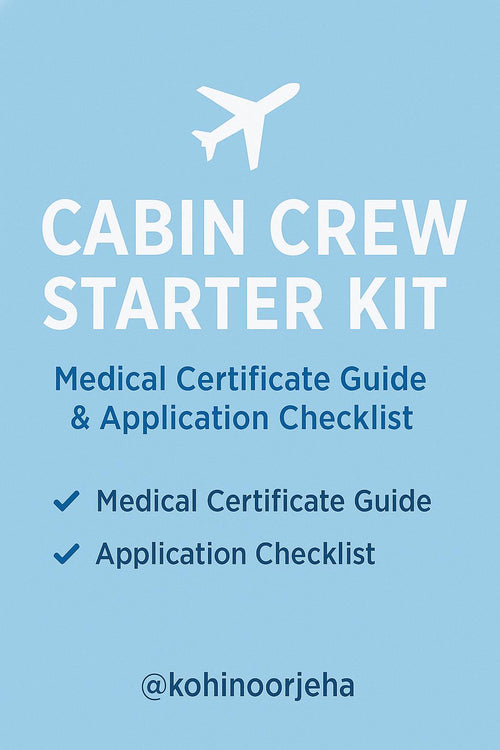 Cabin Crew Application Essentials Checklist & More | Airline Dream Career Preparation